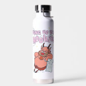 Phil - Giving Up is for Rookies Water Bottle ウォーターボトル (左面)
