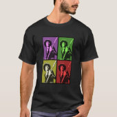 Phil Lynott Thin Lizzy Pop Art Classic Tシャツ (正面)