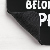 Phil - My Heart Belongs To Phil - Love  マウスパッド (コーナー)