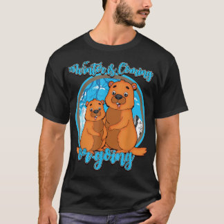 Phil Punxsutawney WinterまたはSpriのGroundhogの日 Tシャツ