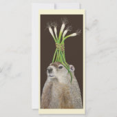 Phil the groundhogフラットカード (正面)