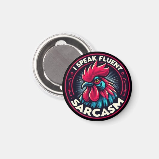 "Phil the Witty Rooster" Magnet マグネット (正面/裏面)