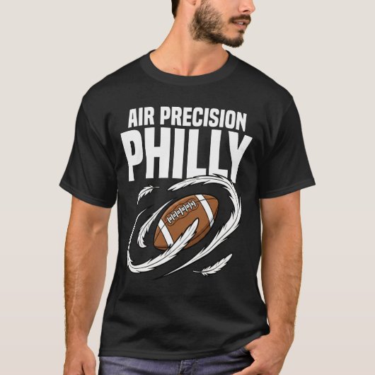 PHILADELPHIA AIR PRECISION - PHILADELPHIA FOOTBALL Tシャツ (正面)