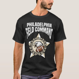 PHILADELPHIA FIELD COMMAND - フィラデルフィア フットボール Tシャツ