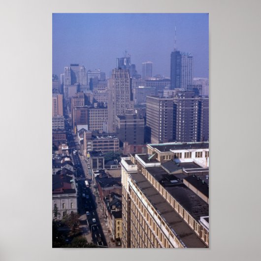 Philadelphia Historic Center City Ben Franklin ポスター (正面)