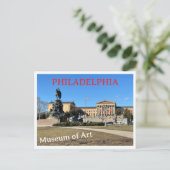 Philadelphia Museum of Art Postcard ポストカード (スタンド正面)