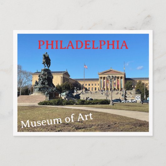 Philadelphia Museum of Art Postcard ポストカード (正面)