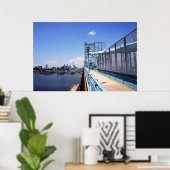 Philadelphia over the bridge ポスター (ホームオフィス)