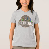 Philadelphia Pennsylvania トライブレンドＴシャツ (正面)