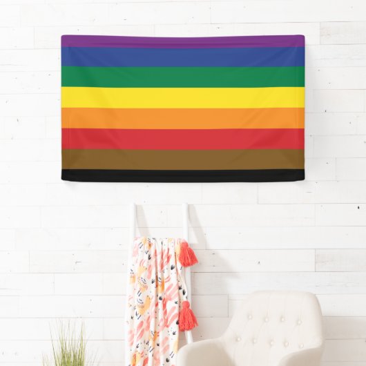 Philadelphia Pride Flag   横断幕 (インサイチュ)