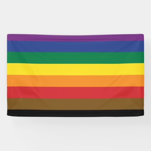 Philadelphia Pride Flag   横断幕 (横)