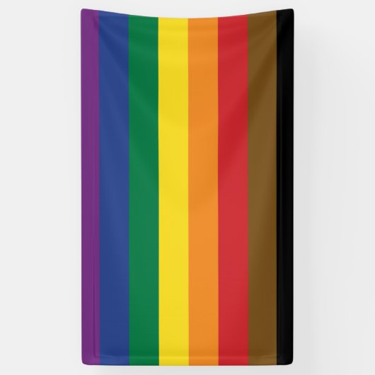 Philadelphia Pride Flag   横断幕 (縦)