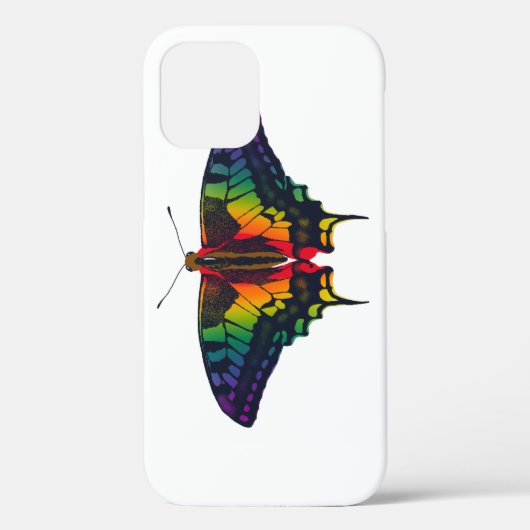 Philadelphia Rainbow Pride Flag Swallowtail Case-Mate iPhoneケース (裏面)