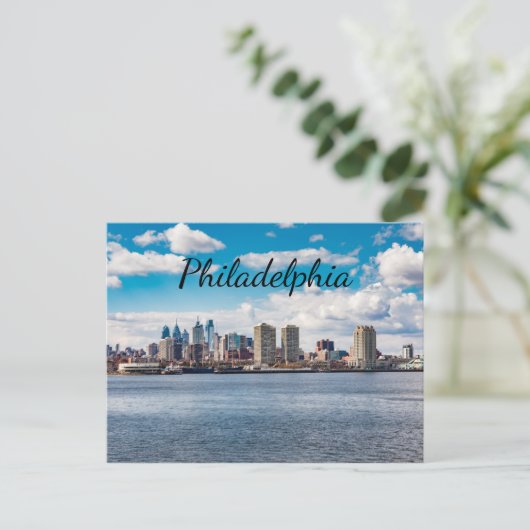 Philadelphia Skyline ポストカード (スタンド正面)