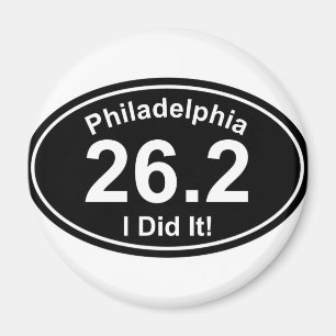 Philadelpiaのマラソン マグネット