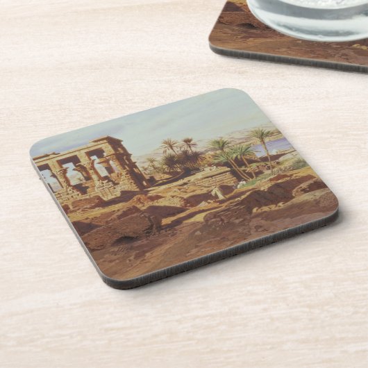 Philae 1866年の島(w/c) コースター (左側)