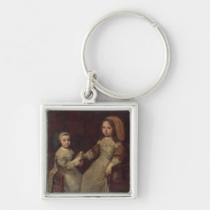 Philippを持つ子供として王ルイ14世(1638-1715年) キーホルダー