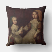 Philippを持つ子供として王ルイ14世(1638-1715年) クッション (裏面)