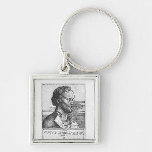 Philipp Melanchthon 1526年のポートレート キーホルダー (正面)