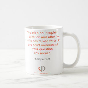 Philippaの足の引用文のマグ コーヒーマグカップ