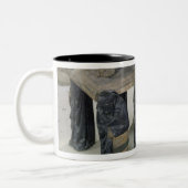 Philippeのポットの墓 ツートーンマグカップ (左)