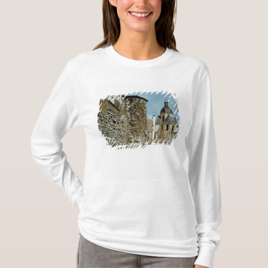 Philippe Augusteの通りdes Jardinsの壁 Tシャツ (正面)