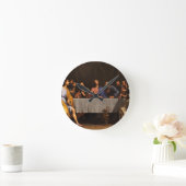 Philippe de Champaigne (1648年)著最後の晩餐 ラウンド壁時計 (ホーム)