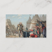 Philippe Villiers de L'Isleアタムの(1464-1534年の) refus 名刺 (裏面)