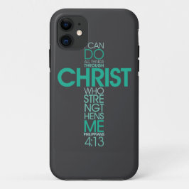 Philippiansの4:13のiPhone 5/5sの場合 iPhone 11 ケース