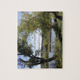 Philippiansの4:13私は彼を通してすべてをしてもいいです。 ジグソーパズル