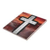 Philippiansの4:13 タイル (側面)