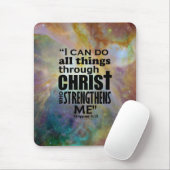 Philippiansの4:13 マウスパッド (マウス)
