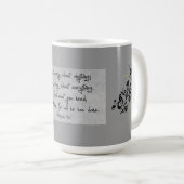 Philippiansの4:6のマグ コーヒーマグカップ (正面右)