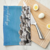 Philippiansの4:6 - 7 キッチンタオル (四つ折り)