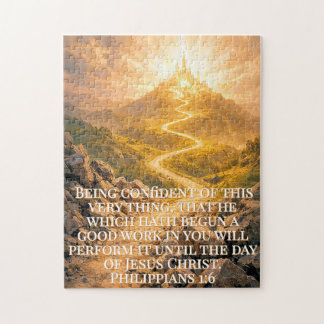 Philippians 1:6 Jigsaw Puzzle ジグソーパズル