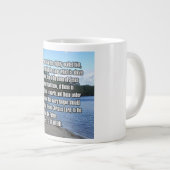 Philippians 2:9-11 WEBU Mug ジャンボコーヒーマグカップ (正面右)