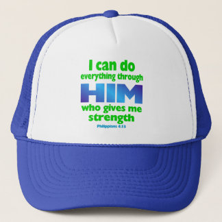 PHILIPPIANS 4 13 キャップ