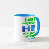 PHILIPPIANS 4 13 マグカップ (正面右)