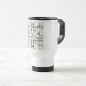 Philippians 4:13 Bible Verse Travel Mug トラベルマグ (正面右)