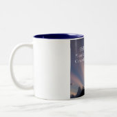 Philippians 4:13 Christian Coffee Mug ツートーンマグカップ (左)