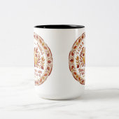 Philippians 4:13 Coffee Mug Christian Bible Verse  ツートーンマグカップ (中央)