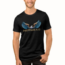 Philippians 4:13 Eagle Wings of Strength by All43