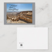 Philippians 4:13 Flat Notecard  ノートカード (正面/裏面)