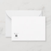 Philippians 4:13 Flat Notecard  ノートカード (裏面)