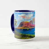 Philippians 4:13 Hawaiian Mountain of Strength マグカップ (正面左)