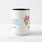Philippians 4:13 Mug ツートーンマグカップ (中央)