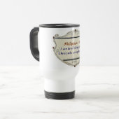 Philippians 4:13 Shield Travel Mug トラベルマグ (正面左)