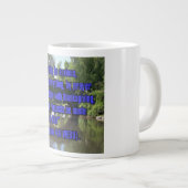Philippians 4:6 WEBU Mug ジャンボコーヒーマグカップ (正面右)
