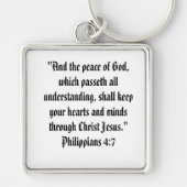Philippians 4:7 キーホルダー (正面)