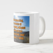 Philippians 4:7 WEBU Mug ジャンボコーヒーマグカップ (正面右)